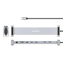 Docking Station Manhattan 10-in-1 4K USB-C PD 2xHDMI