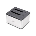 Docking Station Digitus USB ->2x 2,5"/3,5" SATA HHD, SSD silver