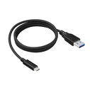 Καλώδιο USB 2GO USB charging-/Data USB Type-C 3.1 1m Black