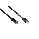 Καλώδιο USB Goodconnections USB2.0 C-B schw. 0,5m