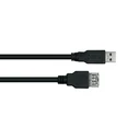 Καλώδιο USB Kabelmeister USB3.0 extension A M.-A F. UL Black 0,5m