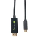 Καλώδιο HDMI Techly USB Type-C ST to HDMI 2.0 4K, 2m, Black