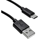 Καλώδιο USB Delock A -> C M/M 0.50m Black