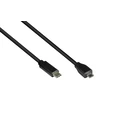 Καλώδιο USB Goodconnections USB2.0 Micro B-C schw. 1m