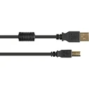 Καλώδιο USB Goodconnections USB2.0 m.Ferrit A-B schw. 0,5m