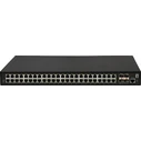 Network Switch LevelOne 48x GE GTL-5291 4x10GSFP+19"