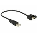 Καλώδιο USB Delock A -> A M/F Bu for installation 0.25m