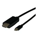 Καλώδιο HDMI EFB USB3.2 HDMI Καλώδιο 2.0, C-Male, HDMI Male,2m