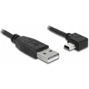 Καλώδιο USB Delock A -> Mini-B M/M 0.50m 90°