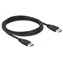 Καλώδιο USB Delock USB3.0 A -> A M/M 1.50m Black