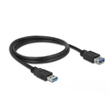 Καλώδιο USB Delock USB Verl. USB3.0 A -> A M/F 1.50m Black