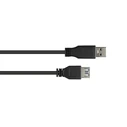 Καλώδιο USB Goodconnections USB3.0 A-M.-A-F. Black 1m