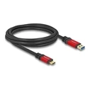 Καλώδιο USB Delock USB 10 Gbps USB Type-A M. to USB Typ-C M. 2 m