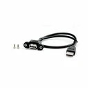 Καλώδιο USB EFB USB2.0 extension A-A,male to female,0.5m,sw,Classic
