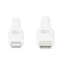 Καλώδιο USB Manhattan USB-C to Lightning 0,5m White