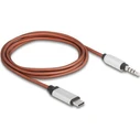 Καλώδιο USB Delock AUX cable Type-C Male to KlinkenMale 3,5 mm