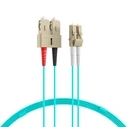 Καλώδιο Οπτικής Ίνας EFB Duplex Jumper LC-SC 50/125, OM3, LSZH, aqua, 2.0mm, 1m