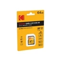 Κάρτα Μνήμης SD 64GB Kodak UHS-I U3 V30 Ultra