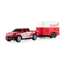 Tηλεκατευθυνόμενο Amewi RC Pickup Die Cast with Pferdeanh?nger 1:64 RTR rot