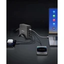 Φορτιστής Πρίζας Manhattan 4-Port GaN USB Power Delivery-Ladestation 240W