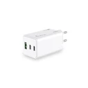 Φορτιστής Πρίζας MediaRange 100W 3-Port 2x USB-C u. 1x USB-A, White