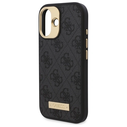 Guess GUHMP16MU4GPRK Apple iPhone 16 Plus hardcase 4G Logo Plate MagSafe black