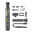 Fanttik Car Vacuum Cleaner Solids with Power 120W Rechargeable 12V Gray