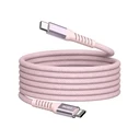 Καλώδιο USB Verbatim Sync&Charge 100W 120cm USB-C/USB-C Magnetic Pink