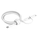 Καλώδιο USB Belkin Boost CHARGE 2-in-1 USB-C/Lig.1,5m ws.CAC003hq1.5MWH