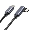 Καλώδιο USB-C Unitek γωνιακό 90° PD100W 1m
