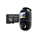 Κάμερα Αυτοκινήτου 360° 70Mai Omni X800 4K Μαύρη + κάρτα μνήμης SD 128GB