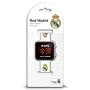 Παιδικό Ρολόι LED Real Madrid RM00016 λευκό