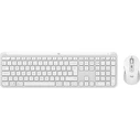 Σετ Πληκτρολόγιο + Ποντίκι Ασύρματο Logitech Signature Slim MK950 Λευκό