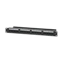 Patch Panel Intellinet 19" 1U 24 θυρών RJ45 Cat6 UTP