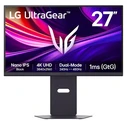 Monitor 27" LG UltraGear 27G850A-B – Nano IPS Black / 4K UHD 240Hz / Full HD 480Hz / 1ms / HDR