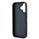 Karl Lagerfeld KLHCP16SPGKLKCPK Apple iPhone 16 hardcase Monogram Karl&Chaoupette Head Pin black