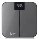 Ζυγαριά Μπάνιου Izzy Iz7009 Graphite