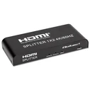 HDMI Splitter Qoltec 51797 Active 2 x HDMI 4K x 2K / 6Gb/s / 60Hz