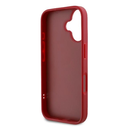 Karl Lagerfeld KLHCP16SPQDSMGR Apple iPhone 16 hardcase Quilted Signature red