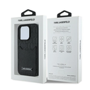 Karl Lagerfeld KLHCP16XPGKHPRPK Apple iPhone 16 Pro Max hardcase Cardslots Monogram black