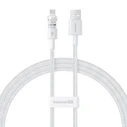 Καλώδιο Lightning Baseus Gem USB to IP 2.4A fast charging 1m White