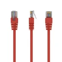 Καλώδιο Δικτύου Lanberg cat.5E UTP 1.5M Red FLUKE PASSED 10-PACK