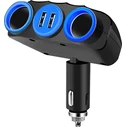 Φορτιστής Αυτοκινήτου Vakoss TP-3268K 2xUSB Cigarette Lighter Socket Splitter