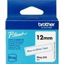 Ταινία Ετικετογράφου Brother BTAG-233 - Roll (1.2 cm x 4 m)