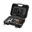 Σετ Καστάνιες & Καρυδάκια Neo Tools 1/4" + 3/8" Through-Hole Socket Set, 46 pcs.