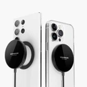 Ασύρματος Φορτιστής Vonmahlen Charging Pad Aura Mini Black (AUM00005)