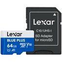 Κάρτα Μνήμης microSDXC 64GB Lexar Uhs-I/W/A Lmsblpl064G-Bnang