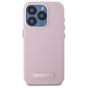 Karl Lagerfeld KLHMP15XPGMSRPP Apple iPhone 15 Pro Max hardcase FW Metal Plate MagSafe pink