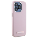 Karl Lagerfeld KLHMP15XPGMSRPP Apple iPhone 15 Pro Max hardcase FW Metal Plate MagSafe pink