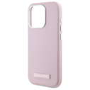 Karl Lagerfeld KLHMP15XPGMSRPP Apple iPhone 15 Pro Max hardcase FW Metal Plate MagSafe pink